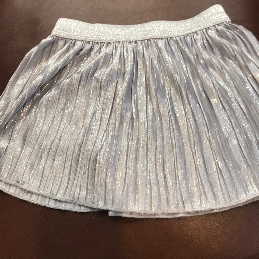 Silver shimmery skirt 18 months